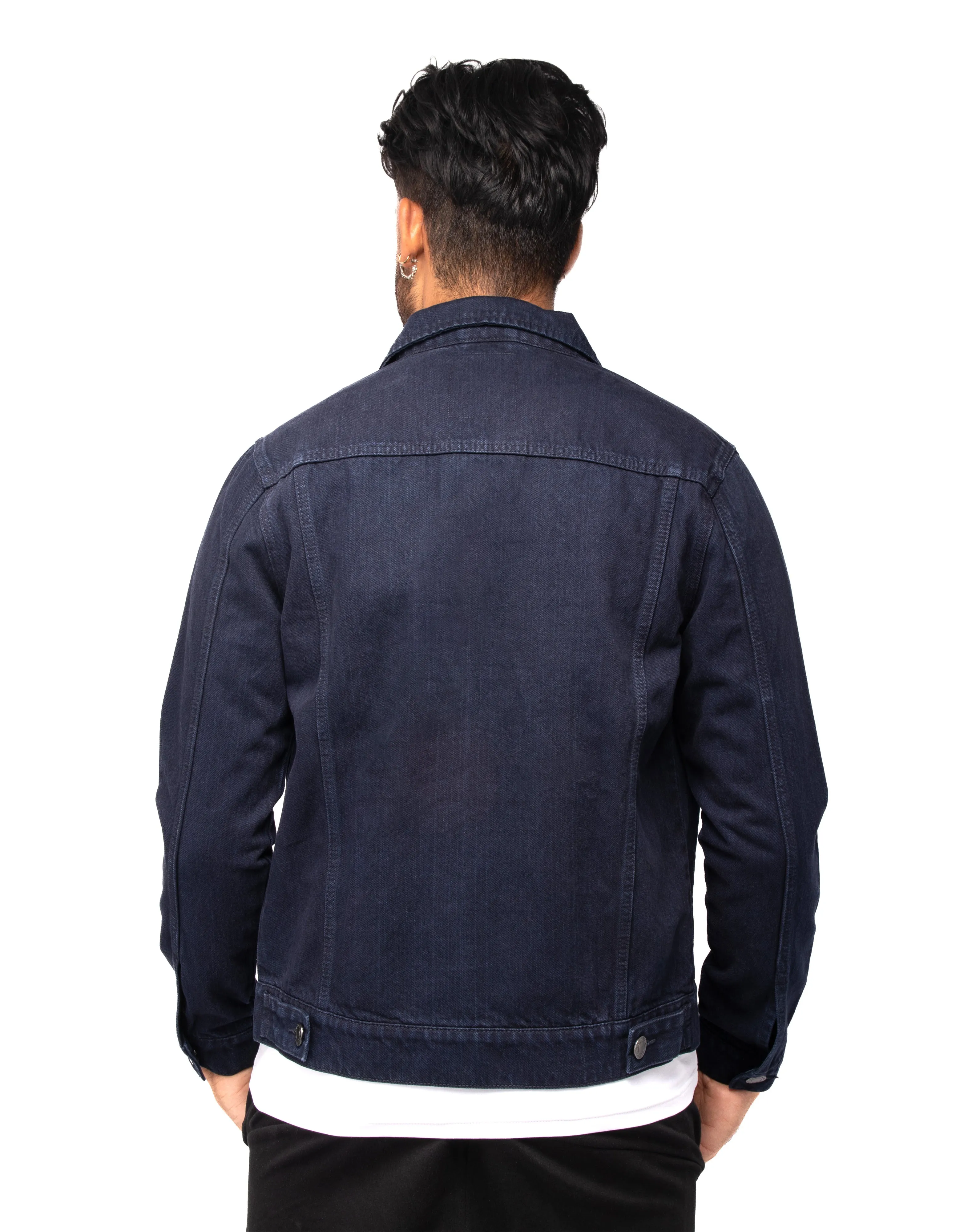 X RAY Men's Casual Biker Denim Jacket